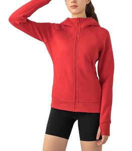 Veste à capuche pour femme avec poche à manches longues de haute qualité en gros avec personnalisation de haute qualité 2025 - Product Image 1