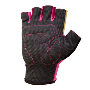 Comfortable Leather Gym Fitness <b>Gloves</b> with Adjustable Wrist Support Half Finger for <b>Weight</b> Lifting Training Fitness Activities - Product Image 3