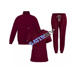 ชุดยูนิฟอร์มแฟชั่นสำหรับนักวิ่งชุดยูนิฟอร์มสำหรับสตรีในโรงพยาบาลร้านเสริมสวย - Product Image 5