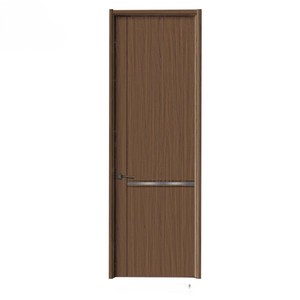 ประตูไม้ MDF โพลีเมอร์ ดีไซน์อิตาลี ทันสมัย สำหรับตกแต่งภายใน สไตล์มินิมอล ผิวเคลือบกันน้ำ - Product Image 2