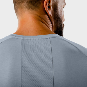 Camiseta Deportiva para Hombre, Corte Ajustado, Manga Corta, Ligera, Cuello Redondo, para Gimnasio, Entrenamiento, Running, Fitness - Product Image 6