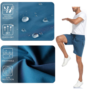 Mens Workout Fitness Shorts Sport Running Gym Compression Shorts Shorts for Men - Product Image 5