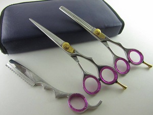 Titan CNC Premium Japan VG10 Cobalt Salon Hair Cutting Scissors Professional Barber <b>Shear</b> Custom Logo 6.0 Inch Hair Scissors - Product Image 4