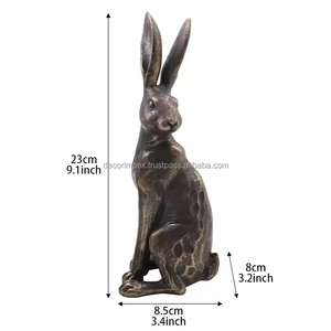 Esculturas de aluminio de nuevo diseño para el hogar, sala de estar, decoración de mesa, escultura por Decor IMPEX - Product Image 2