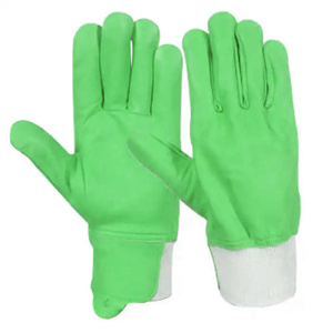 Gants d'assemblage de qualité supérieure en cuir de chèvre, résistants à la chaleur, certifiés CE, pour la sécurité industrielle, usage général, respirants, pour les mains et les bras - Product Image 3