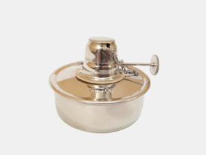 Lámpara de Alcohol de Grado Médico Premium con Tapa Extraíble de Acero Inoxidable, Reutilizable y Autoclavable, Calentador de Lámpara de Laboratorio - Product Image 3