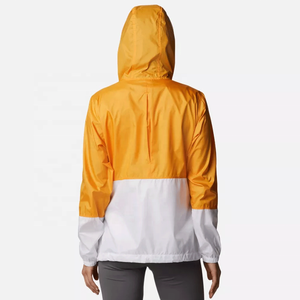 2025 High Quality Custom <b>Thin</b> <b>Women</b> Running <b>Jackets</b> <b>Waterproof</b> Lightweight Zip Up Color Block Windbreaker <b>Jackets</b> - Product Image 2