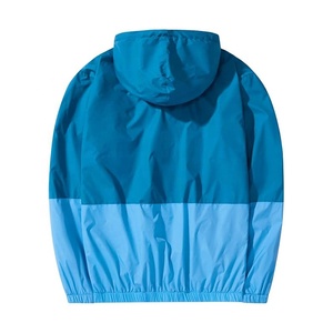 Veste coupe-vent en toile à capuche pour homme, qualité supérieure, hiver, coupe-vent, écologique, nylon/polyester, logo sur le devant - Product Image 2
