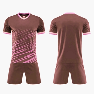 Kids Soccer Uniforms Digital Print Custom OEM Football Shirt Quick Dry Sportswear 100% Polyester Expansion Brand 140g - Product Image 2