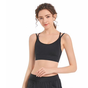 FITME SPORTS Sujetador Deportivo Profesional de Yoga para Mujer, Talla Grande, Soporte Alto, 100% Algodón, Secado Rápido, Ligero, con Logotipo Frontal - Product Image 6