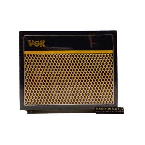 Mini Amplificador Decorativo de 5.7 Pulgadas, Altavoz Vox de Madera Hecho a Mano para Decoración del Hogar - Product Image 1