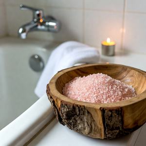 Sel de Bain Minéral Rose de l'Himalaya Naturel, Sculpté, Écologique, Apaisant, Relaxant, Thérapie Spa, Aromatique, Détoxifiant pour la Peau - Product Image 3