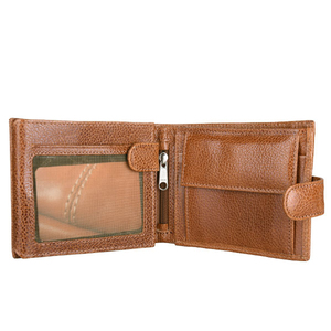 Cartera de Cuero Clásica Personalizada, Suministro Directo de Fábrica, Cartera Ligera y Duradera para Hombre, Producto Elegante y de Alta Calidad - Product Image 5