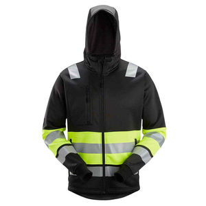 Veste de pluie réfléchissante légère et imperméable avec capuche de sécurité, vêtement de pluie d'extérieur de haute qualité avec OEM - Product Image 6