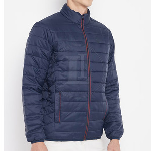Chaqueta de Invierno Casual y Elegante para Hombre, Chaqueta Acolchada Transpirable de Nailon/Poliéster, Ropa de Exterior para Uso Diario - Product Image 4