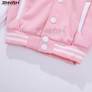 Veste de sport personnalisée de style universitaire pour hommes, avec des matériaux de haute qualité, broderie, vêtements décontractés, prix abordable - Product Image 4