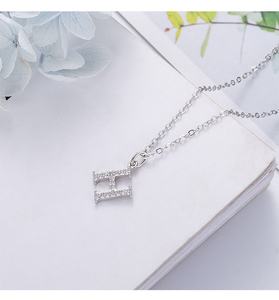 Shiny CZ <b>Letter</b> Pendant - Product Image 6