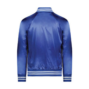 Chaquetas Varsity de Seda Satinada de Moda en Oferta, Chaqueta Bomber para Hombre con Logotipo y Color Personalizados, Hecha en Pakistán, Precio Económico - Product Image 4