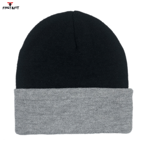 Hot Selling Professional High Quality 100% Cotton Fleece Beanie Caps Custom Color Breathable Waterproof Unisex - Product Image 2