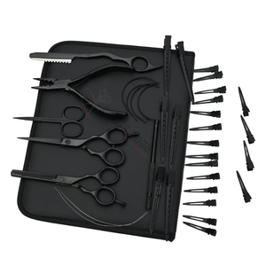 Hair Extension <b>Tools</b> <b>Kit</b> with Bead Crimper Barber Grade Hair Scissors Hair Texturizing <b>Tool</b> Clips Thread Cutting <b>Mini</b> Scissor - Product Image 1