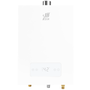 Chauffe-eau instantané intelligent au gaz naturel 13L avec échangeur en cuivre, évacuation forcée et contrôle automatique de la température pour usage domestique - Product Image 4