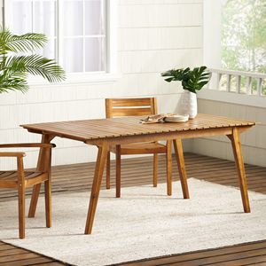 Tavolo da Pranzo in Legno Massello 175 cm per Esterni - Product Image 5