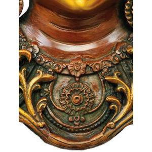 Fait à la main en laiton de 12 pouces déesse Tara tenture murale divinité bouddhiste tibétaine fabriqué en Inde pour les cadeaux - Product Image 2