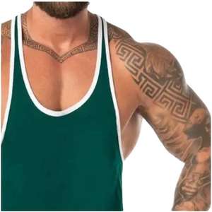 Débardeur unisexe Back Angel Tanks Top, design léger pour la course à pied, débardeur Atmosphere pour hommes - Débardeurs pour hommes fabriqués au Pakistan pour garçons - Product Image 6