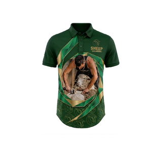 Chemise de travail respirante et légère à manches longues, sublimée, pour la tonte des moutons, idéale pour l'agriculture et les activités de plein air - Product Image 2
