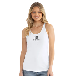 เสื้อกล้ามทรง Racerback สำหรับผู้หญิง เสื้อกีฬาแบบสั่งทำพิเศษ เสื้อแขนกุด เนื้อผ้านุ่ม ระบายอากาศได้ดี น้ำหนักเบา เหมาะสำหรับออกกำลังกาย ฟิตเนส โยคะ และวิ่ง - Product Image 1
