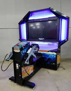 Borne d'arcade officielle GHOST Deluxe à monnayeur, pour 2 joueurs, avec simulateur de combat à pistolets tactiques - Product Image 3