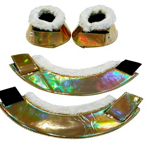 Horse Bell <b>Boots</b> Equestrian Hoof <b>Boots</b> Protective Bell <b>Covers</b> for Racing Sports - Product Image 2