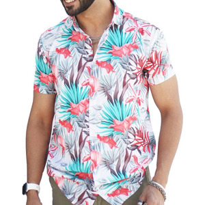 Chemise Hawaïenne Homme 2026 de Haute Qualité – Vente en Gros, Tendance, Respirante, Imprimé Numérique Personnalisé, Boutonnage Simple, Prix Bas - Product Image 3