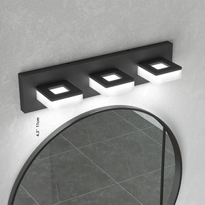 Lámpara LED Moderna para Baño, 3 Luces, 20 Pulgadas, Acabado Cromado, Iluminación de Pared - Product Image 2