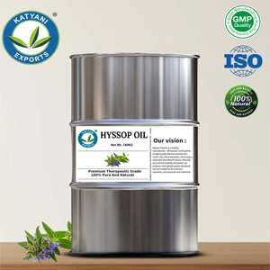 Hyssop (Hyssopus Officinalis) <b>Essential</b> <b>Oil</b> - For Massage <b>Oil</b>, Spa & Wellness Products - By Katyani Exports from Madhya Pradesh - Product Image 3
