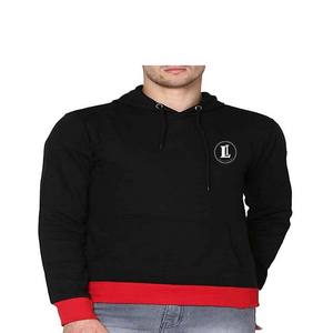 Sudadera con capucha para hombre, estilo hip hop, informal, deportiva, con cremallera y rayas, para gimnasio y uso urbano - Product Image 1