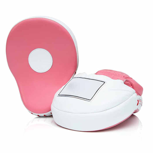 PU Leather made Curved <b>Focus</b> Mitts & <b>Pads</b> Breathable Universal OEM Customizable Kick Boxing MMA Punching <b>Focus</b> <b>Pad</b> for Sale - Product Image 2