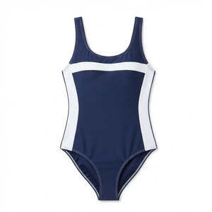 Traje de Baño Deportivo para Mujer, de Una Pieza, Personalizado, de Secado Rápido, Tejido Elástico, para Playa, Piscina, Entrenamiento Deportivo - Product Image 1