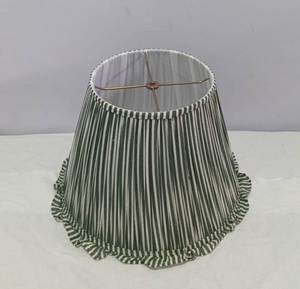 Hermosa Lámpara de Mesa/Suelo con Pantalla de Lino Costero Desmontable y Plegable, Hecha a Mano - Product Image 2