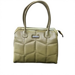 Bolso de Mano para Dama de Cuero Genuino Marrón Pulido, Ecológico, Impermeable, de Gran Capacidad, con Correa Cruzada y Cierre de Cremallera - Product Image 6