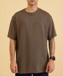 Camiseta de Hombre al por Mayor, 100% Algodón, Tejido de Punto Liso, Talla Grande, con Logotipo 3D Personalizado en Espuma - Product Image 6