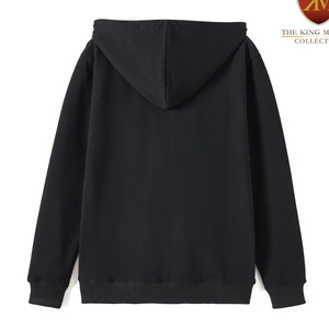 |   Alpha |   Sweat à capuche unisexe en molleton épais, style streetwear, avec broderie personnalisée et patch en chenille, motif lettres grecques - Product Image 6