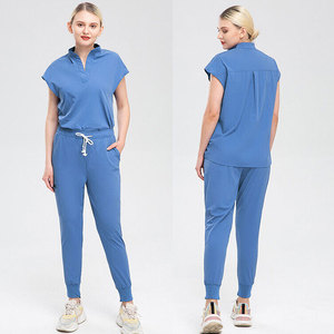 Nouvelle Collection : Uniformes Médicaux Unisexe Élégants en Tissu Sergé Personnalisable avec Détection d'Aiguilles, Coton de Haute Qualité - Product Image 2
