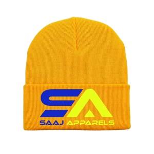 หมวกถักนิตติ้งยูนิเซ็กส์คุณภาพพรีเมี่ยมหมวกอะคริลิคทรงสูงลายกะโหลกสำหรับฤดูหนาว - Product Image 3