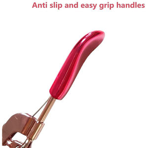 Rizador de Pestañas de Acero Inoxidable con Mango de Plástico - Portátil y Duradero para Pestañas Superiores e Inferiores - Product Image 5