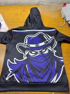 เสื้อฮู้ดฮอกกี้แบบมีฮู้ดพิมพ์ลายซับลิเมชั่นตามสั่งสำหรับฤดูหนาวปี 2026 พร้อมโลโก้และหมายเลขทีมตามสั่ง ผ้าฟลีซอุ่นสบายสำหรับผู้ชาย ผลิตจากโพลีเอสเตอร์ 100% - Product Image 4