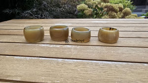 Anneau de serviette en corne de qualité supérieure, élégant, fait main, décoration de table, Tradebyd - Product Image 2