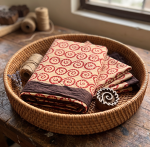 Wholesale Hand Block Print Bandana Soft Cotton Bandana Headband Neck <b>Scarf</b> for Women Bohemian Printed Bandana <b>Scarf</b> Head Wrap - Product Image 5