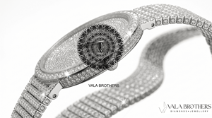 นาฬิกาแฟชั่น Piagett Moissanite Diamond ทรงสี่เหลี่ยมโบราณ ควอตซ์ สแตนเลสสตีล กระจกคริสตัล ขอบตัวเรือน 5BAR กันน้ำ รุ่นสั่งทำพิเศษสำหรับผู้ชาย - Product Image 2