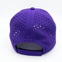 Casquette de baseball sportive structurée à 5 panneaux en polyester 100 %, avec logo personnalisé, vente en gros d'usine, casquettes vierges